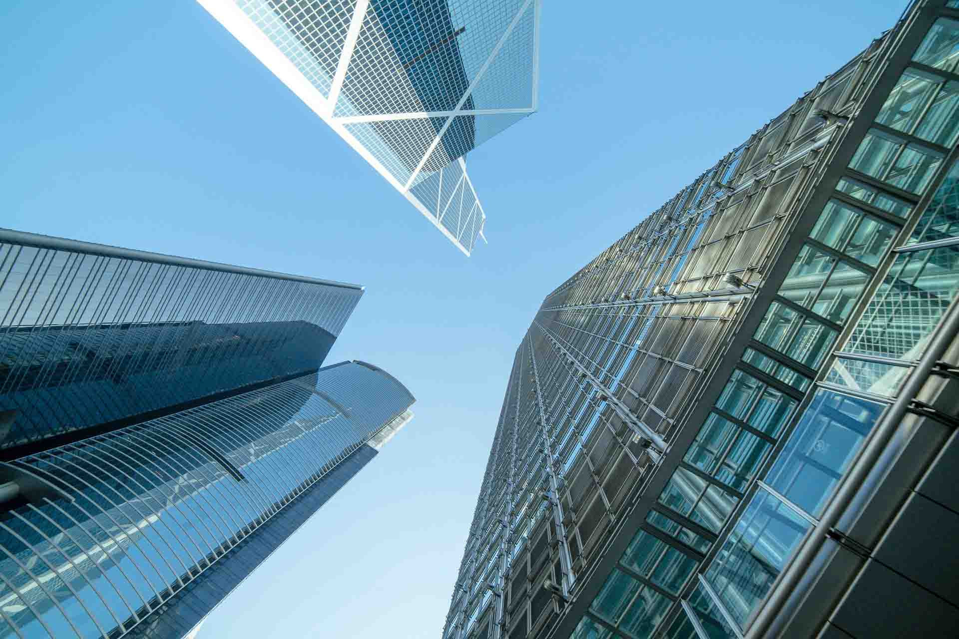 Tall Glass Buildings