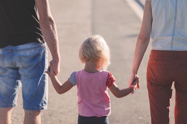 Couple with Child In Between